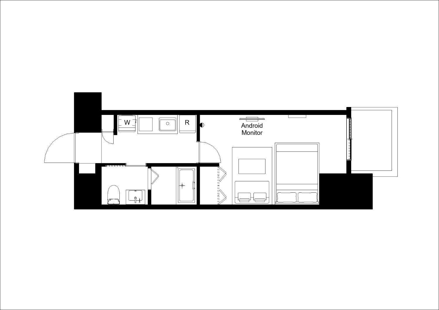 Apartament Lighthouse Otsuka Tokio Pokój zdjęcie